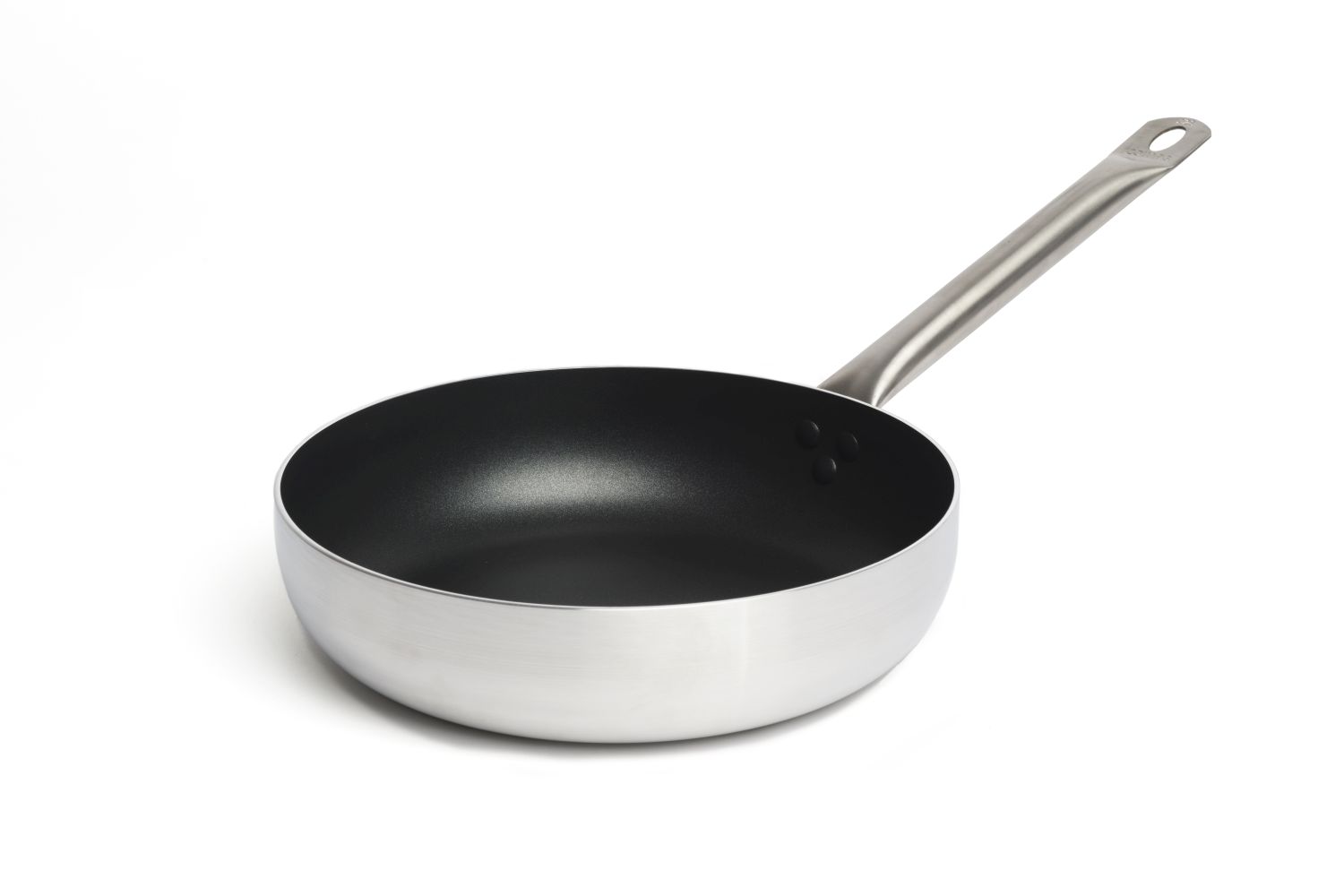 ALUMINIUM FRY PAN DEEP 3MM INDUCTION Ø32 CROSCAT 1