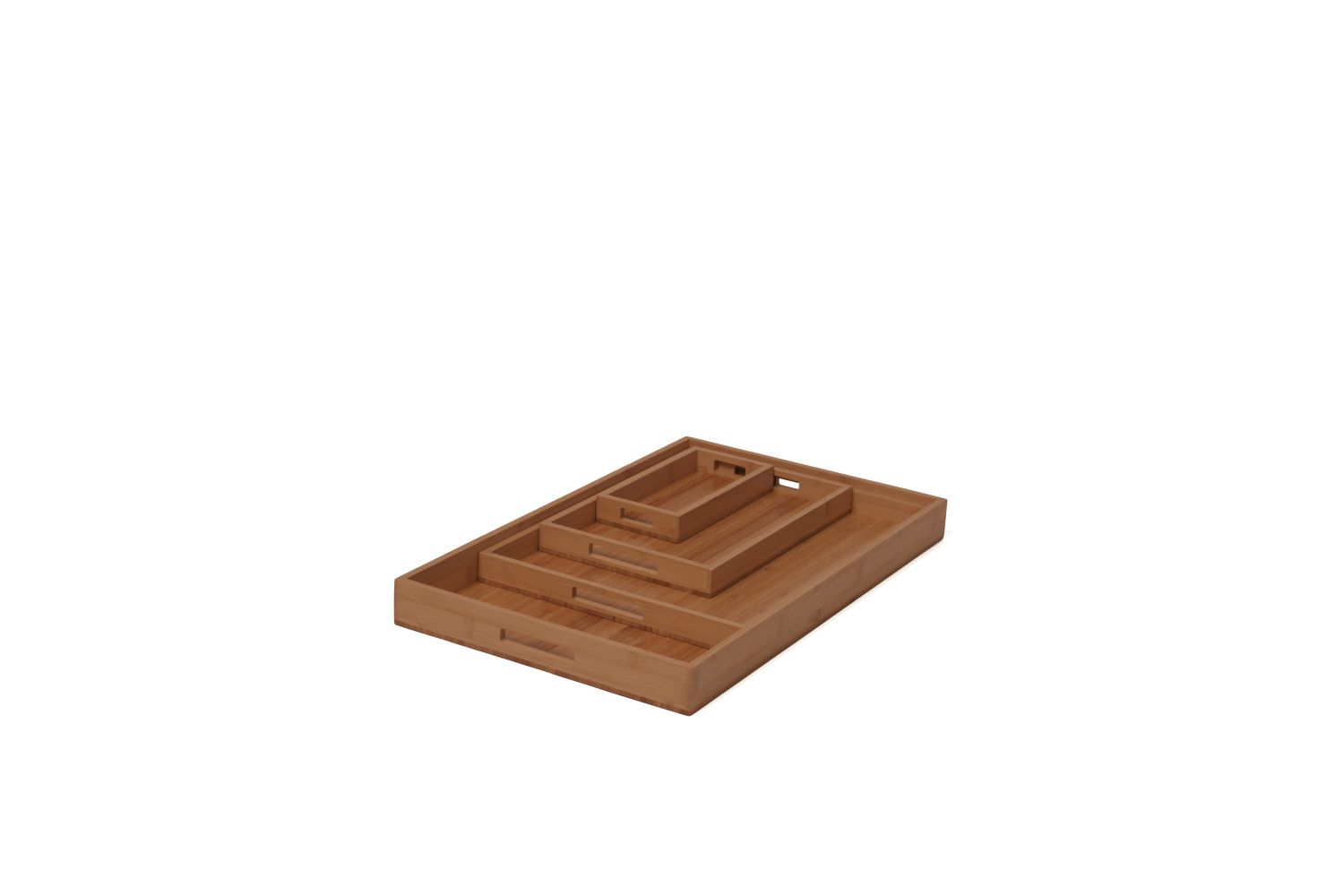 BAMBOO TRAY 20X10X3 1