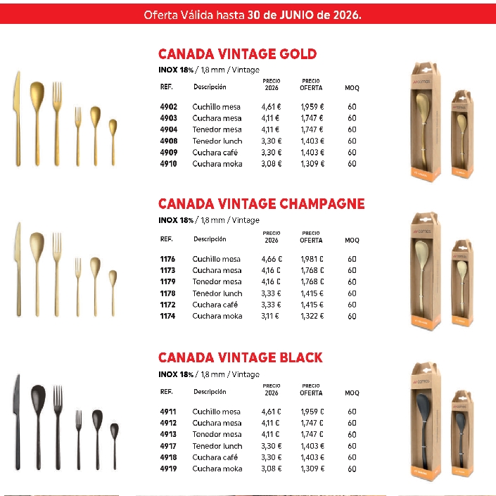 OFERTA CANADA VINTAGE KRAFT