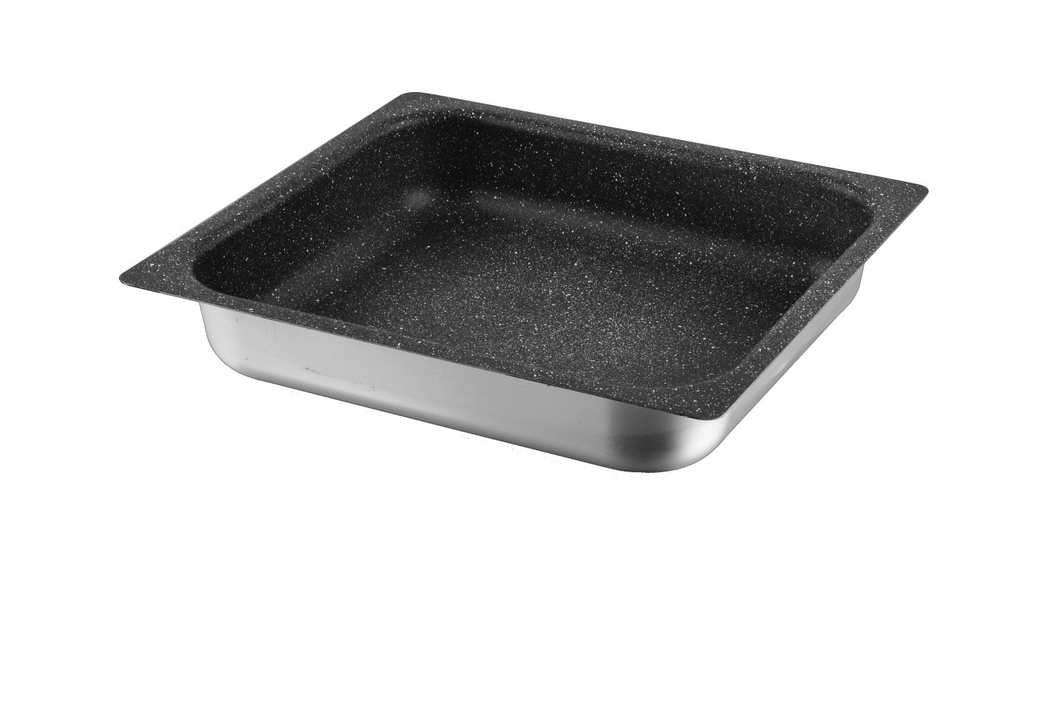 GN-CONTAINER ALUMINIUM + NON-SLIP HARD STONE 2/3 H40mm