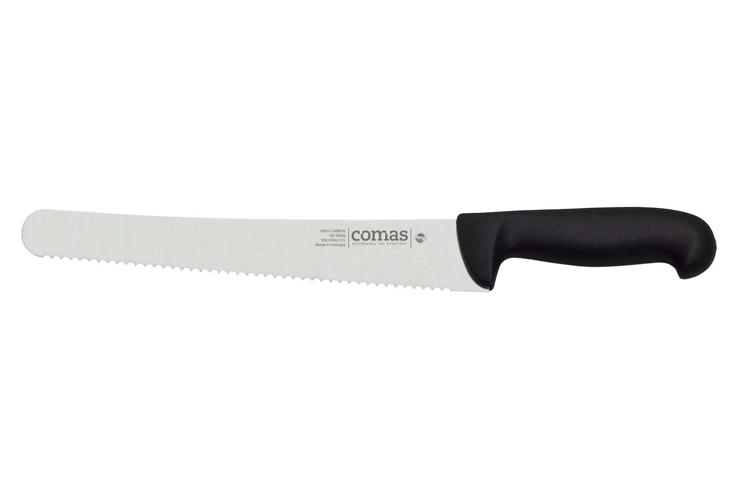 BLACK BREAD AND PASTRY KNIFE 250