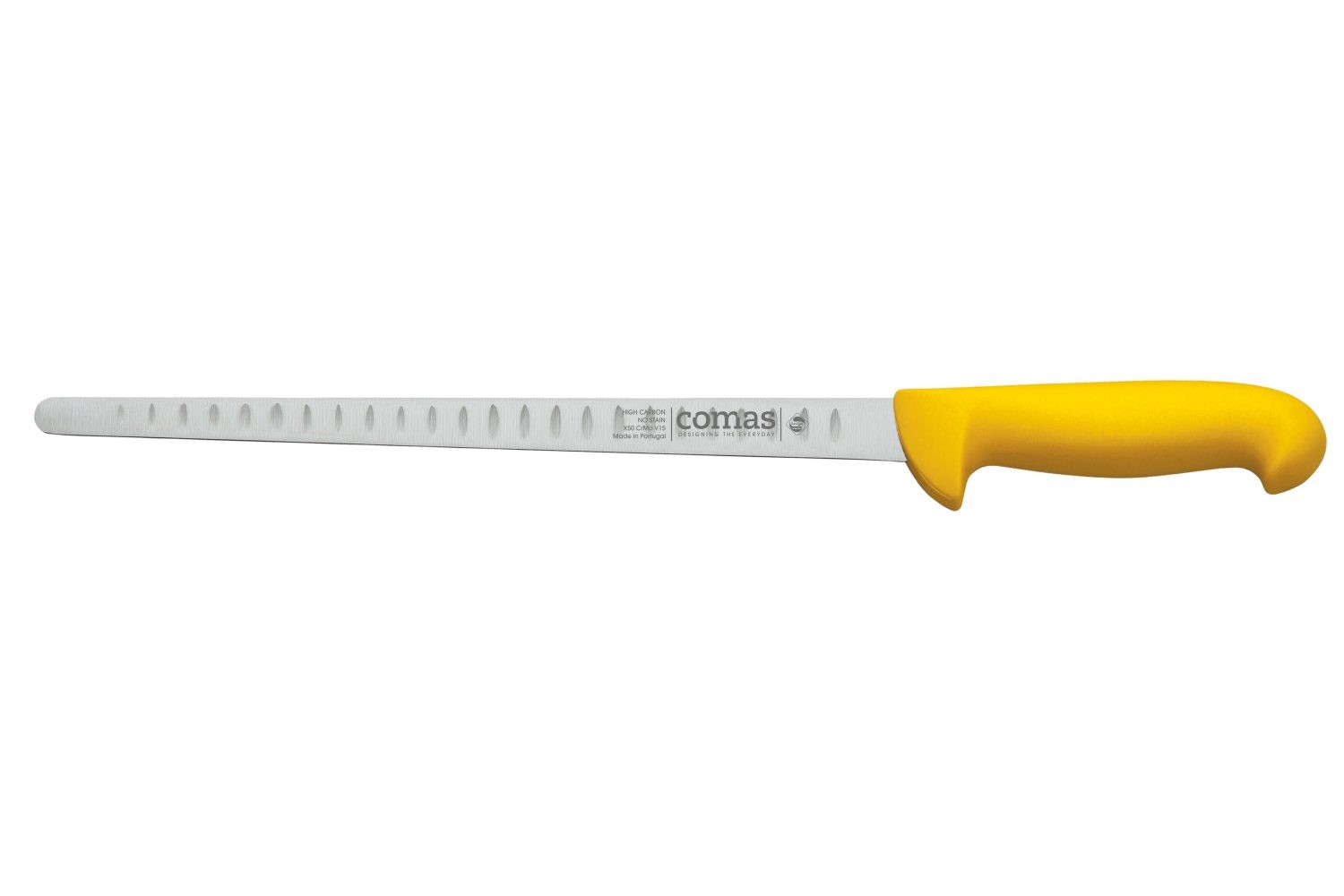 COUTEAU À JAMBON 280 JAUNE