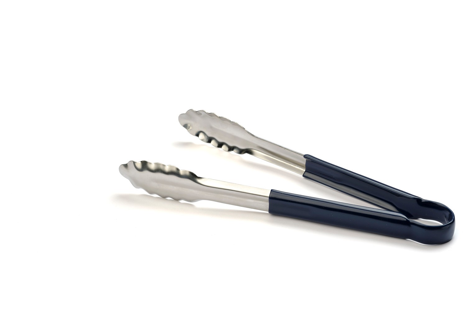 PINCE À BUFFET INOX CM. 30 BLEU