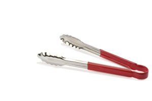 PINZE DA BUFFET INOX CM. 30 ROSSO