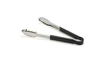 PINZE DA BUFFET INOX CM. 30 NERO
