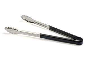 PINZE DA BUFFET INOX CM. 40 NERO