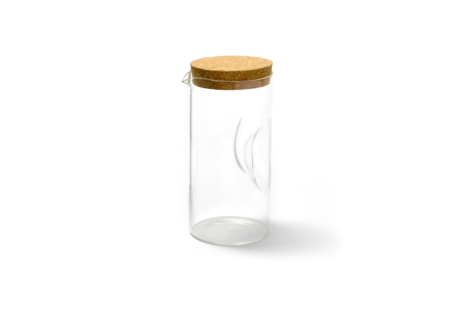 CARAFFA IN VETRO CON COPERCHIO IN SUGHERO 1200 CL