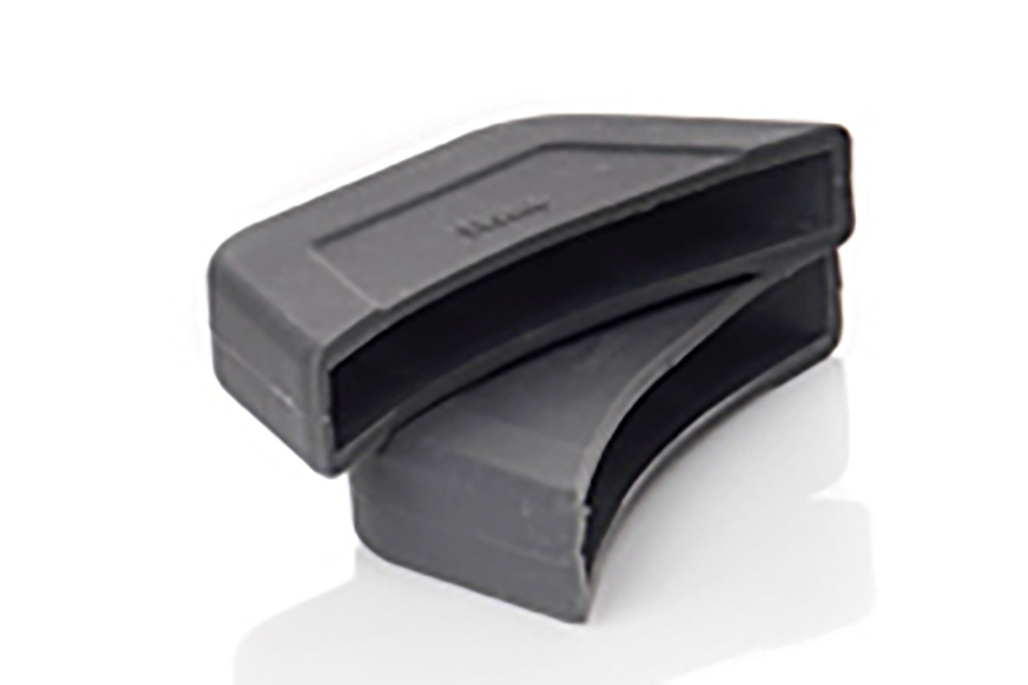 SET 2 SILICONE HANDLE BLACK