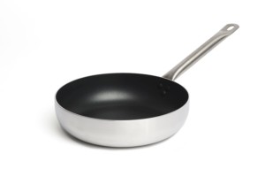 ALUMINIUM FRY PAN DEEP 3MM INDUCTION Ø28 CROSCAT