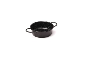EMAILLIERTE PLATTE MIT GRIFFEN 12CM