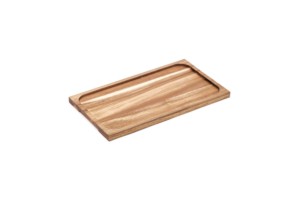 ACACIA BASE FOR SLATE TRAY 1/3 34,5 x 19,5 x 1,5 CM