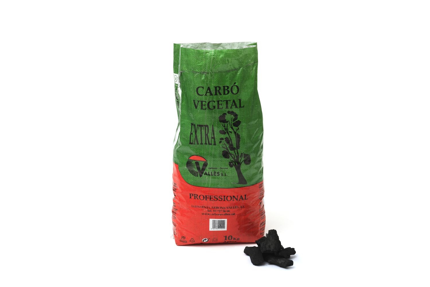 SACO CARBON VEGETAL MARBU, CASUARINA Y JUCARO 10KG 1