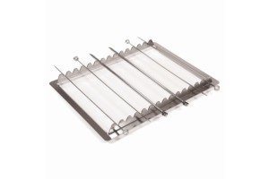 MEDIUM KASAI SKEWERS RACK WITH 6 SKEWERS