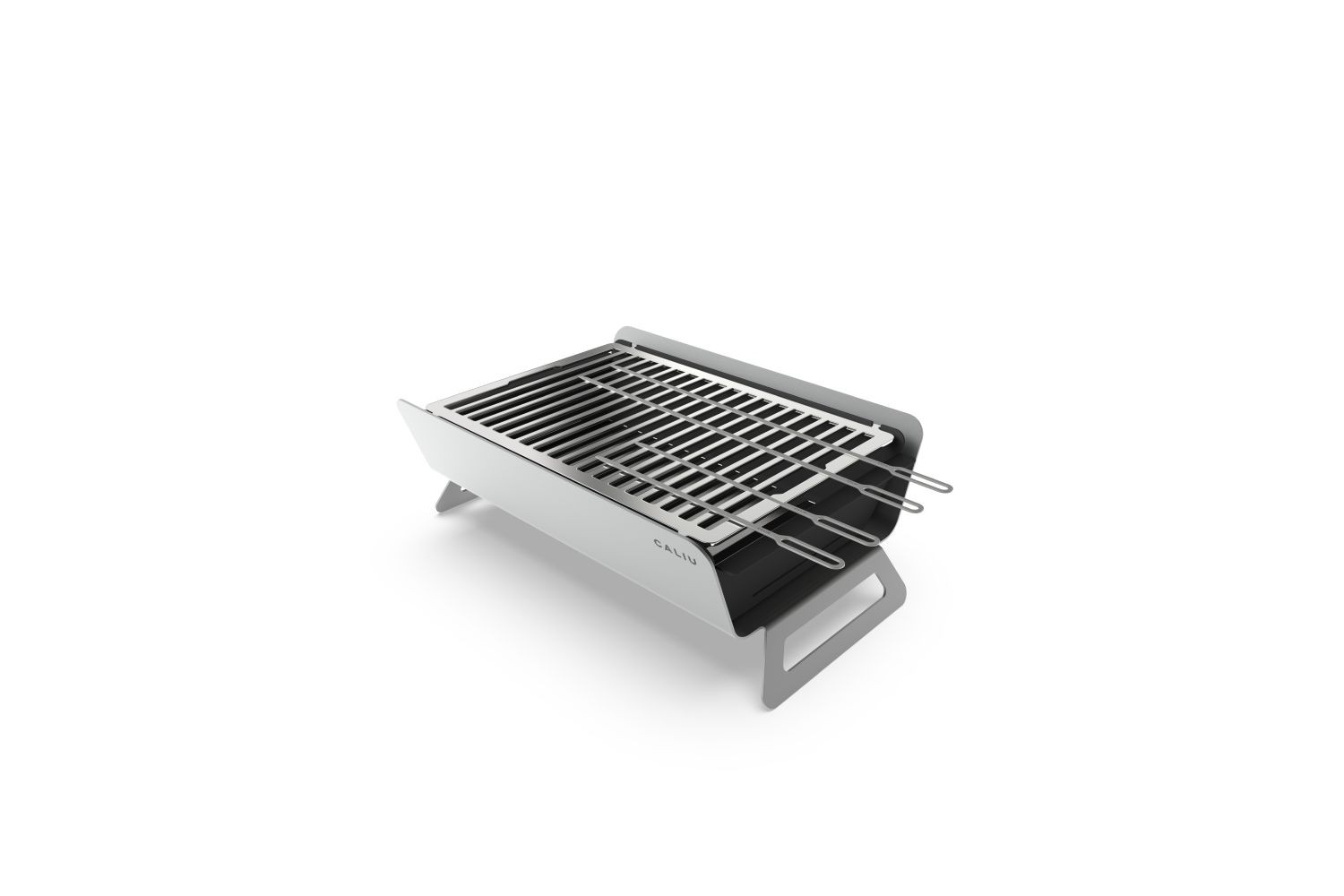 PACK 6 BROCHETA INOX 35cm CALIU 3