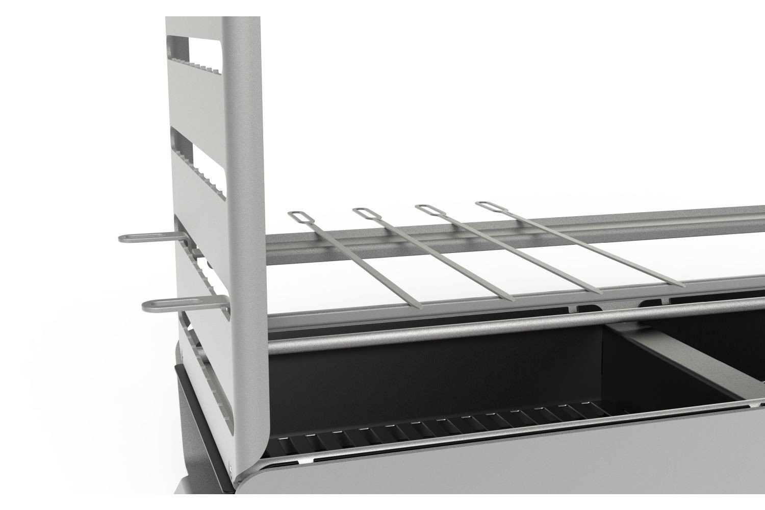 PACK 6 BROCHETA INOX 35cm CALIU 1