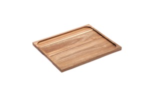 BASE ACACIA PARA PIZARRA 30 x 30 cm (32 x 32 x 1,5 cm)