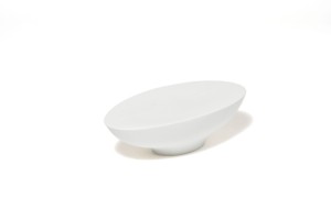 OVAL BASE 30.9x16.8x8.8 WHITE