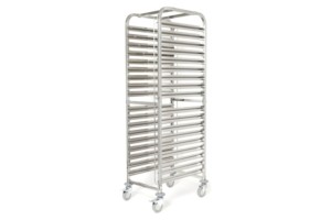 GN CONTAINER TROLLEY 1/1 - 18 LAYERS (380X550X1735)