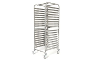GN CONTAINER TROLLEY 2/1 - 18 LAYERS (590X670X1735)