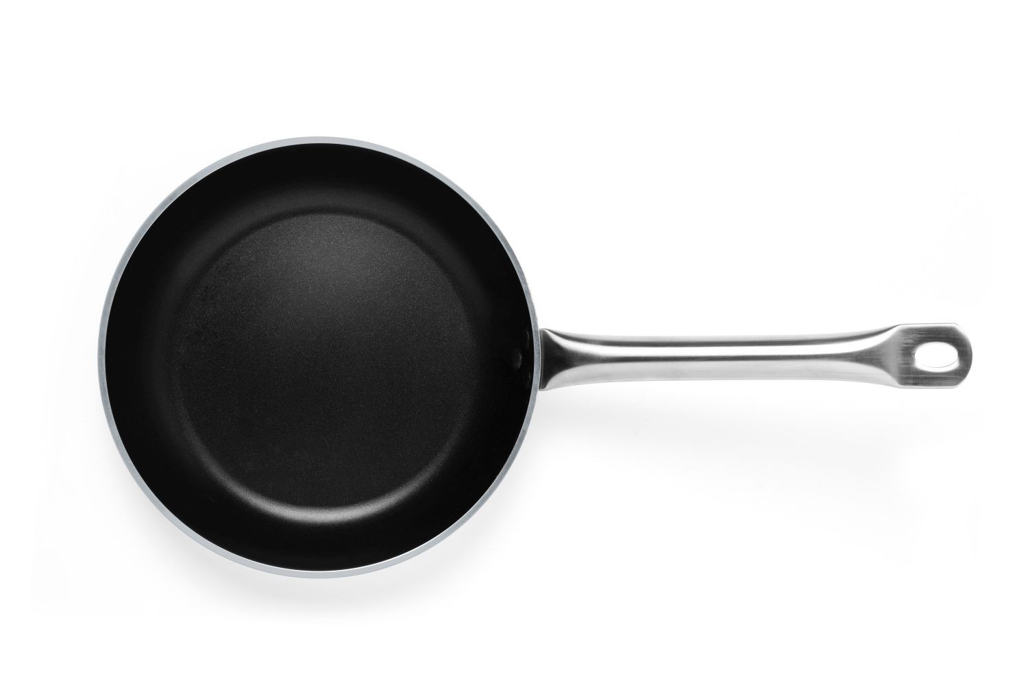 ALUMINIUM INDUCTION FRY PAN WITH INOX HANDLE 3MM. 36 Ø TEIDE