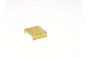 GLASS LOW SQUARE SNACK STAND 12x10.5x3 cm