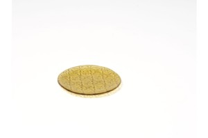GLASS PLATE, ROUND Ø14X1.3 CM