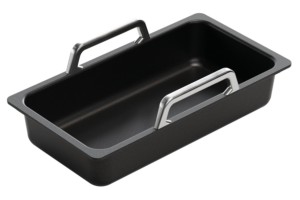 BANDEJA GN 1/2 55 CON ASAS/INDUC. 26,5X32,5X5,5CM