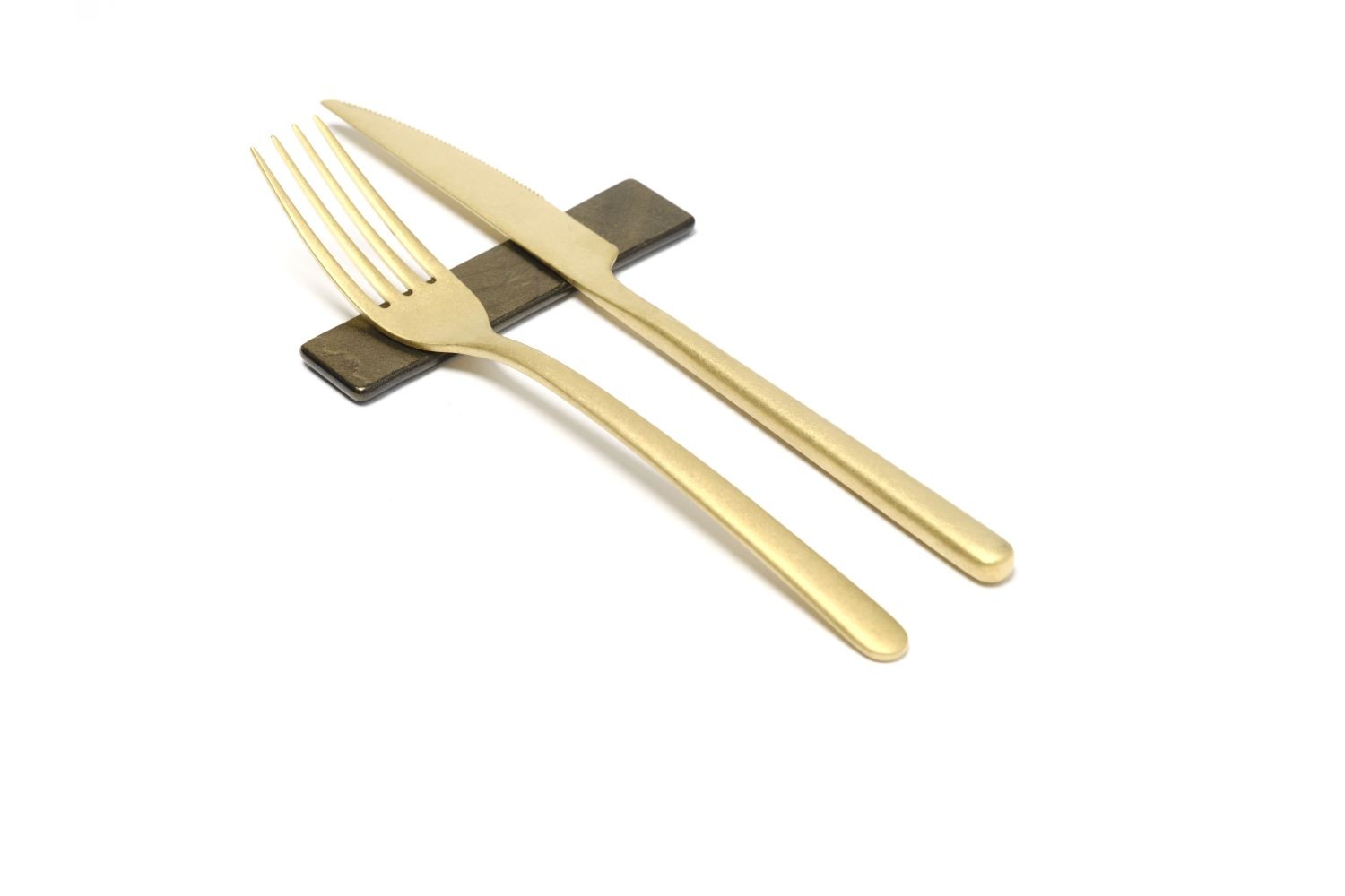 MUNA VELVET CUTLERY REST GOLD 10*2.5 CM 1