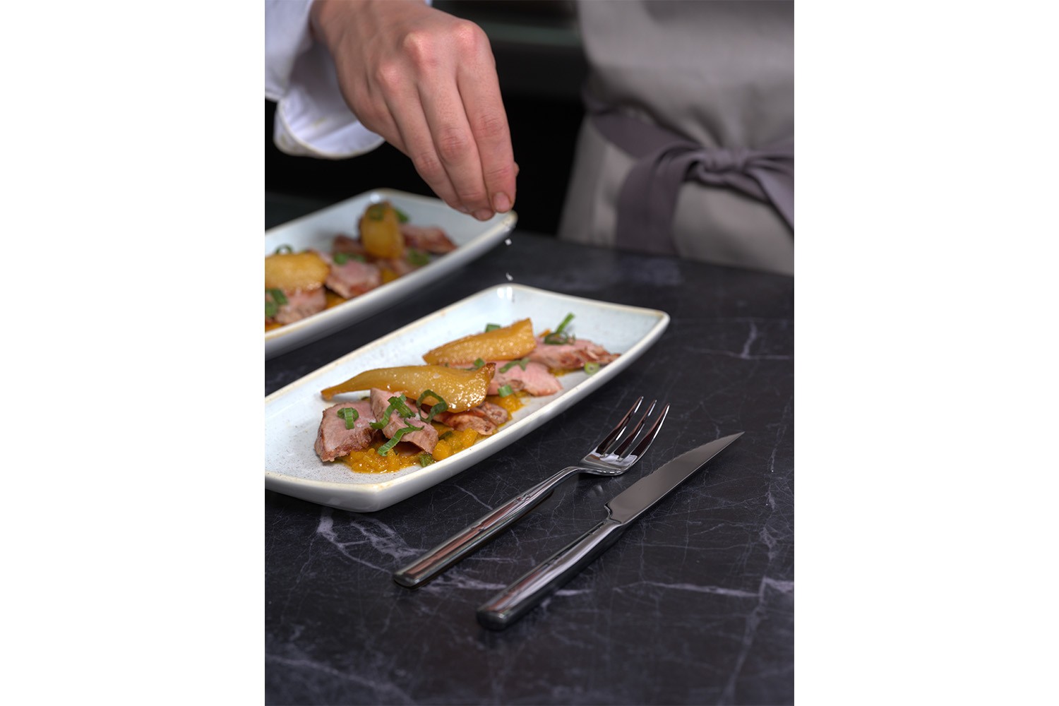 MEZZA SET 2 STEAK KNIFE+ 2 FORK 1