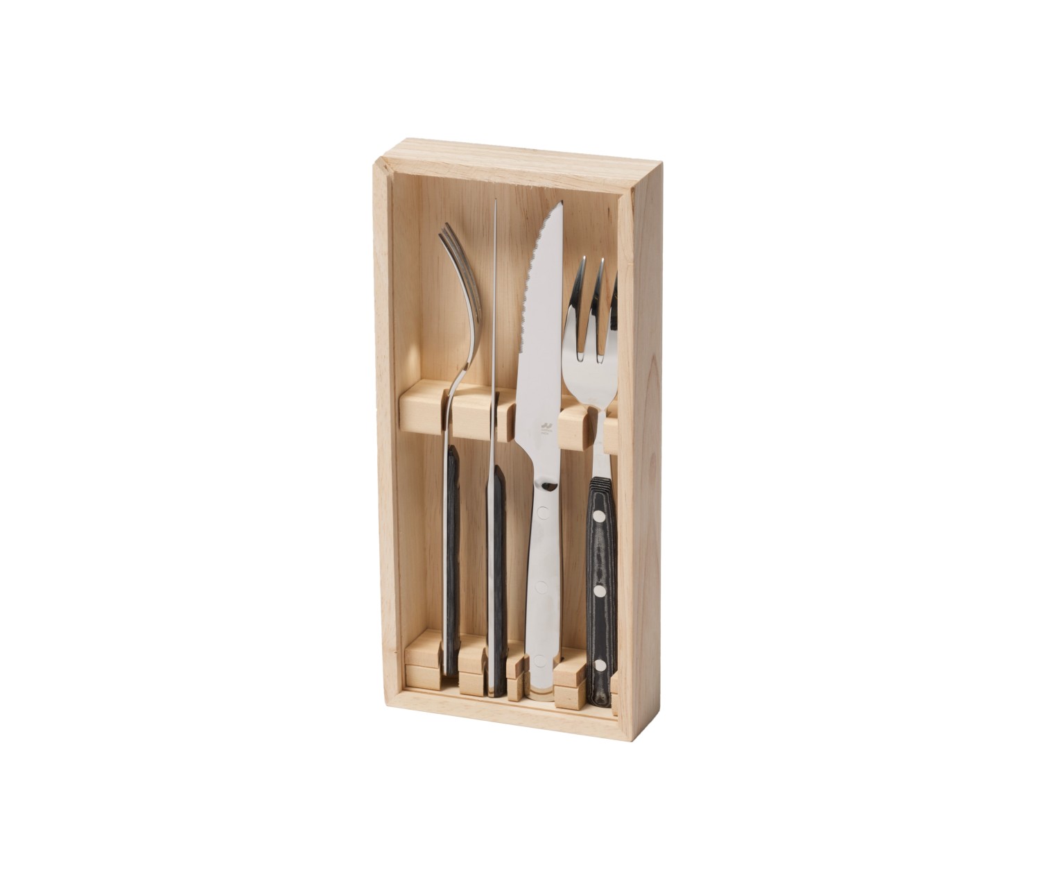 MEZZA SET 2 STEAK KNIFE+ 2 FORK 1