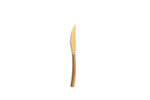 CUCHILLO CHULETERO CHEESE SATIN ORO