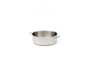 MAGNA EXPERT LOW CASSEROLE WITHOUT LID STAINLESS STEEL Ø24cm
