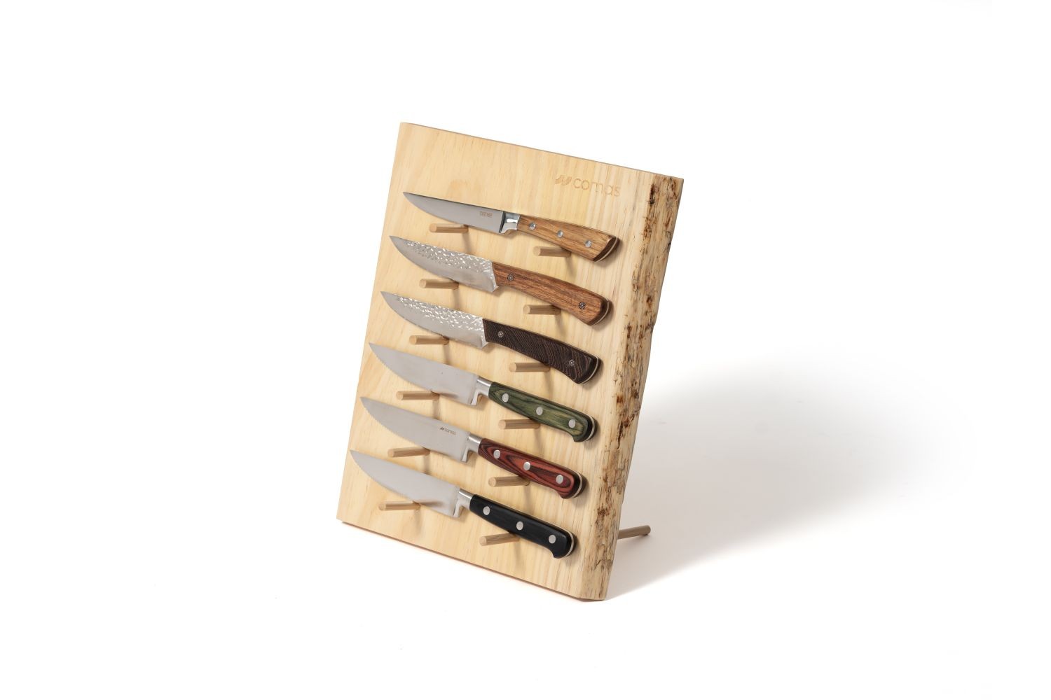 EXPOSITOR PARA 6 CUCHILLOS CHULETEROS