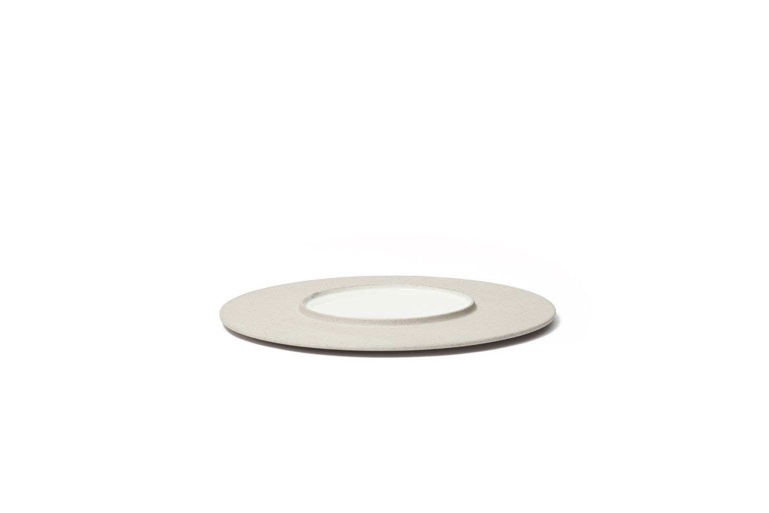 DOLMEN WHITE REVERSIBLE BASE PLATE Ø31CM