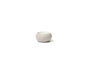 PEANA REDONDA DOLMEN WHITE Ø13X7cm