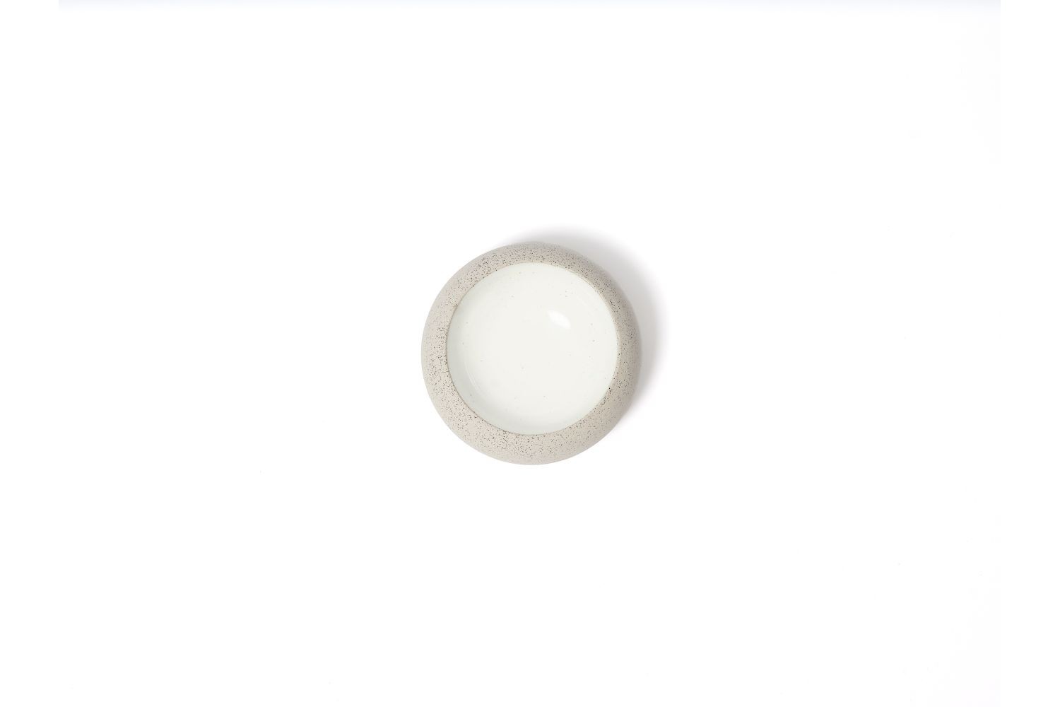 PEANA REDONDA DOLMEN WHITE Ø13X7cm 1