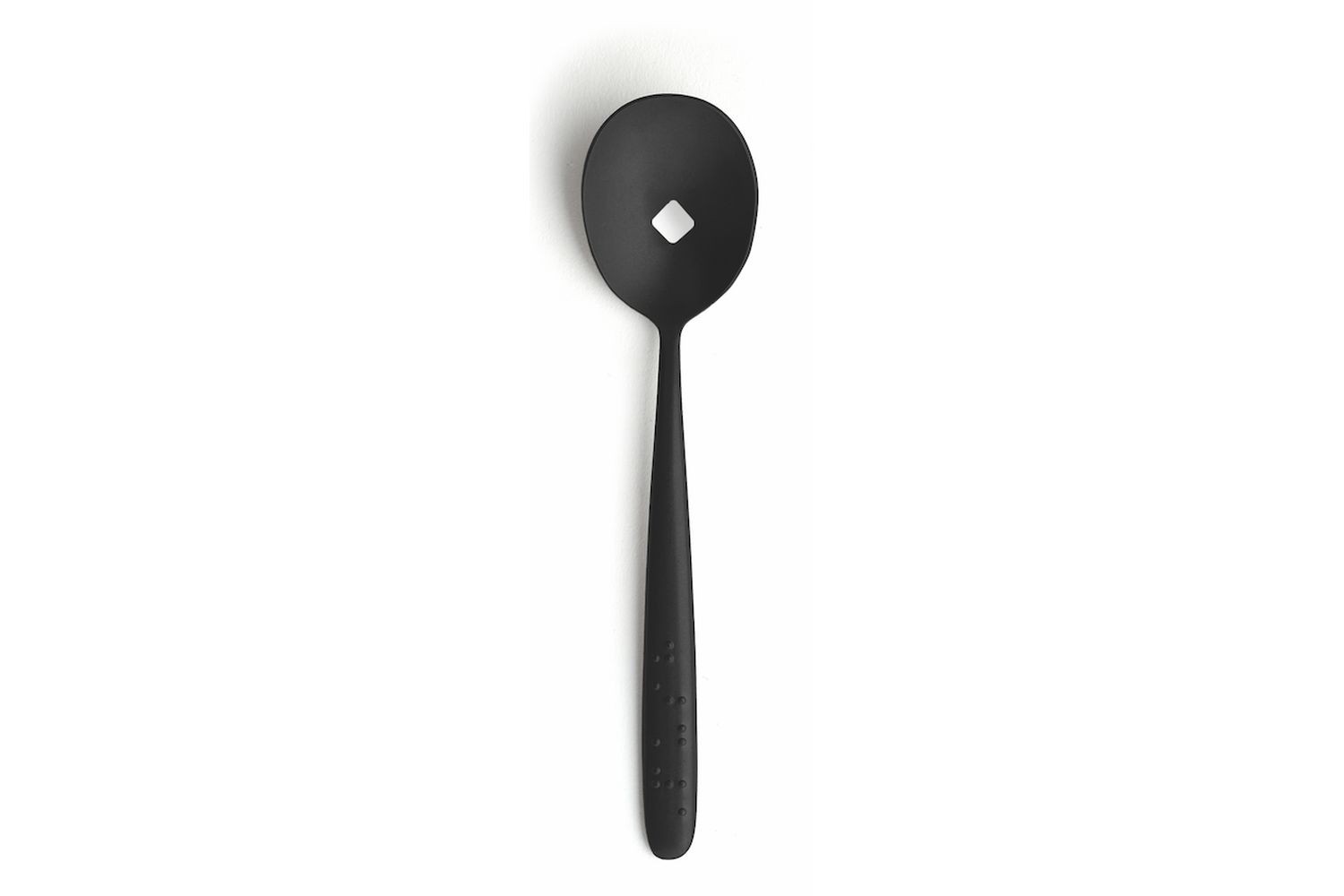 TACT SATIN BLACK COFFEE/MOKA SPOON 18/10
