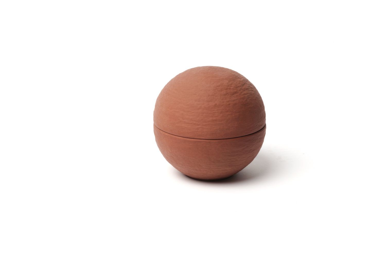 PLATO ESFERA TERRA TERRACOTA Ø13cm 1