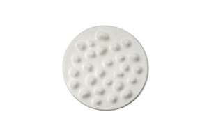 DOLMEN WHITE ROCKS PLATE Ø21CM