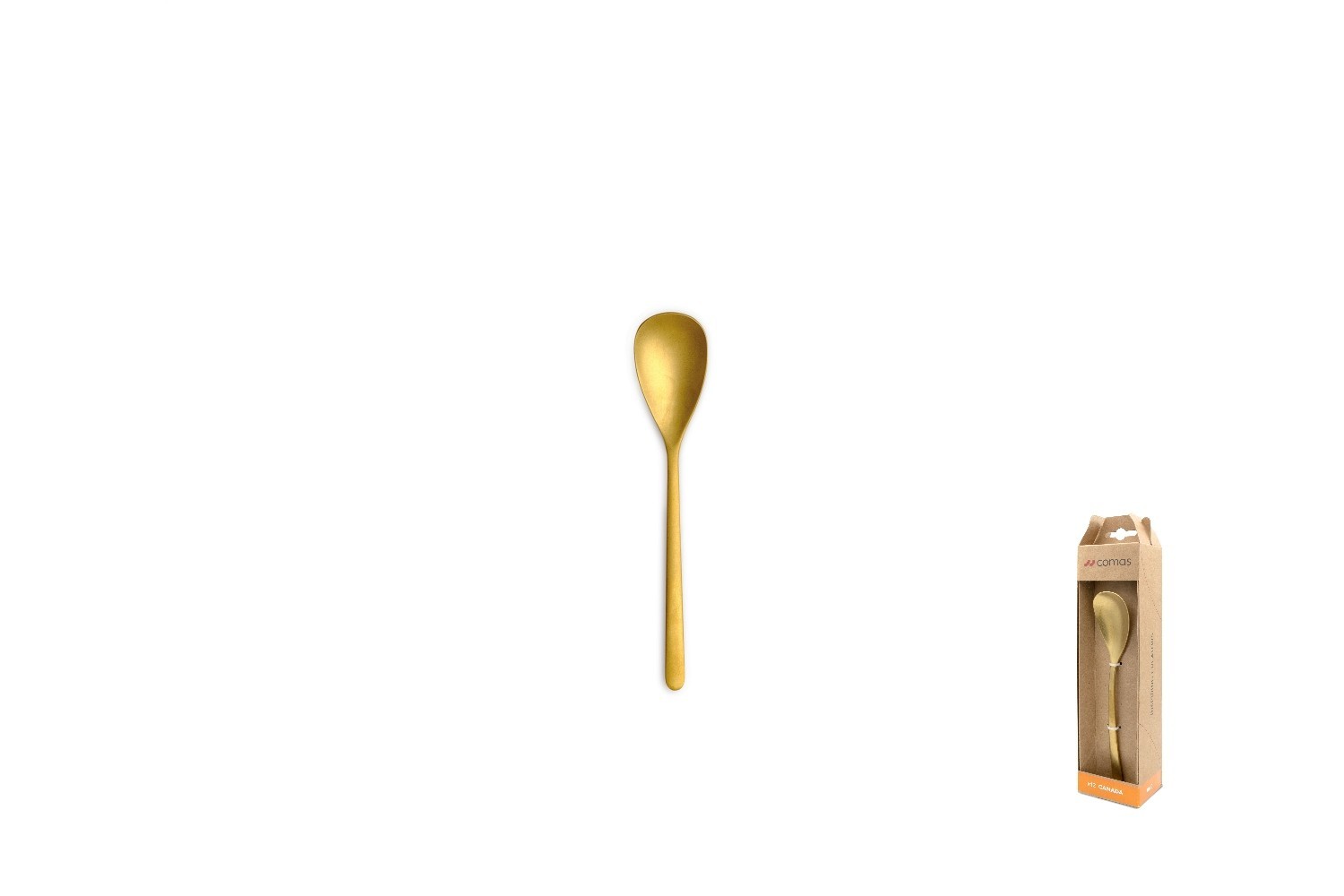 CUCHARA CAFE CANADA VINTAGE ORO KRAFT W