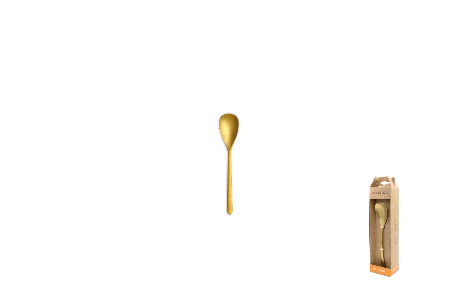 CUCHARA MOKA CANADA VINTAGE ORO KRAFT W