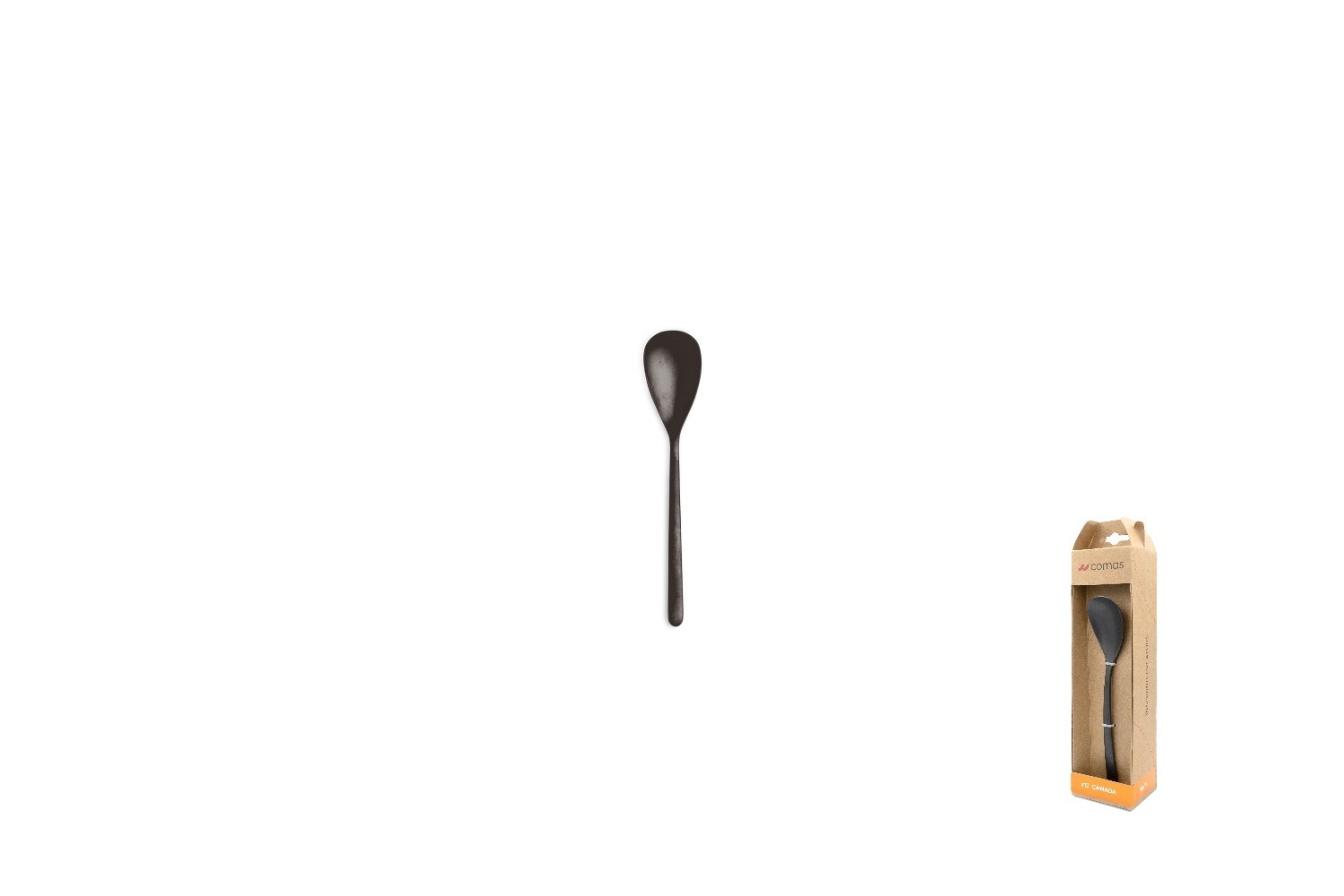 CUCHARA MOKA CANADA VINTAGE NEGRO KRAFT W