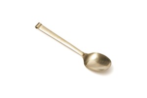 ELEGANT SERVING SPOON 18/10 30CM CHAMPAGNE