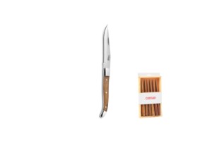 ALPS STEAK KNIFE 6 PIECES WOOD CASE