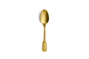 VERSAILLES SATIN GOLD TABLE SPOON 18/10