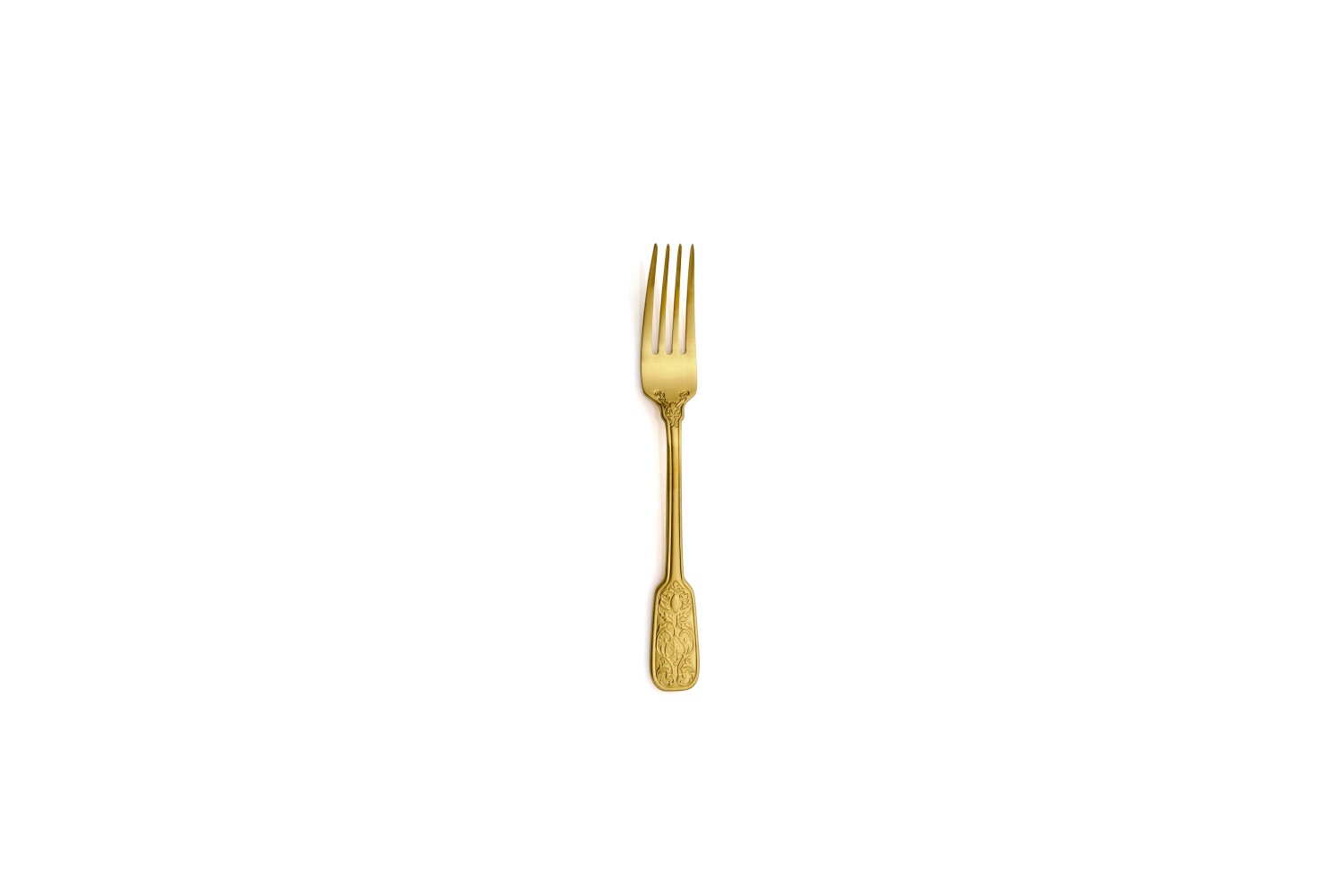 FOURCHETTE GÂTEAU VERSAILLES SATIN GOLD 18/10