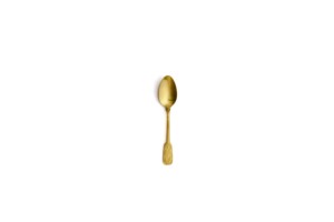 VERSAILLES SATIN GOLD COFFEE SPOON 18/10