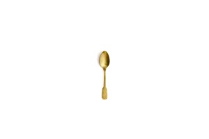 VERSAILLES SATIN GOLD MOKA SPOON 18/10