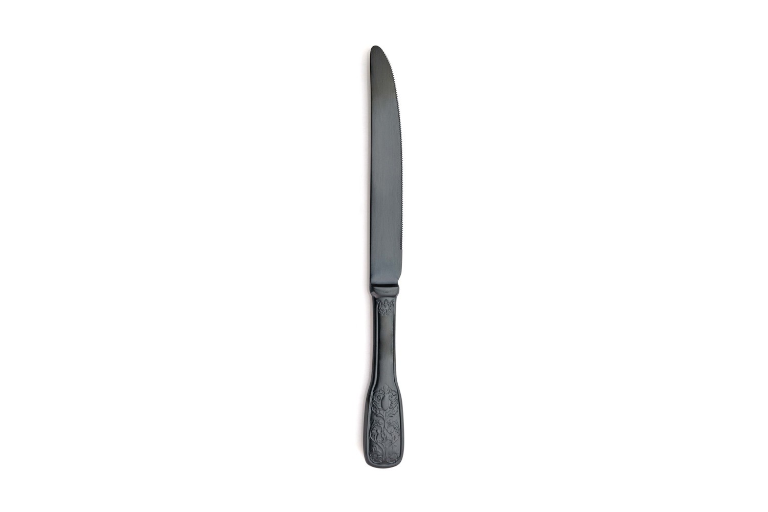 VERSAILLES SATIN BLACK TABLE KNIFE