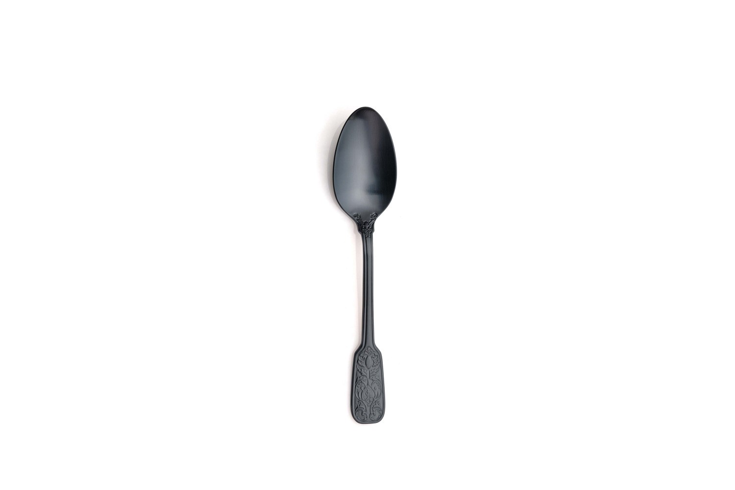 LÖFFEL DESSERT VERSAILLES SATIN BLACK 18/10